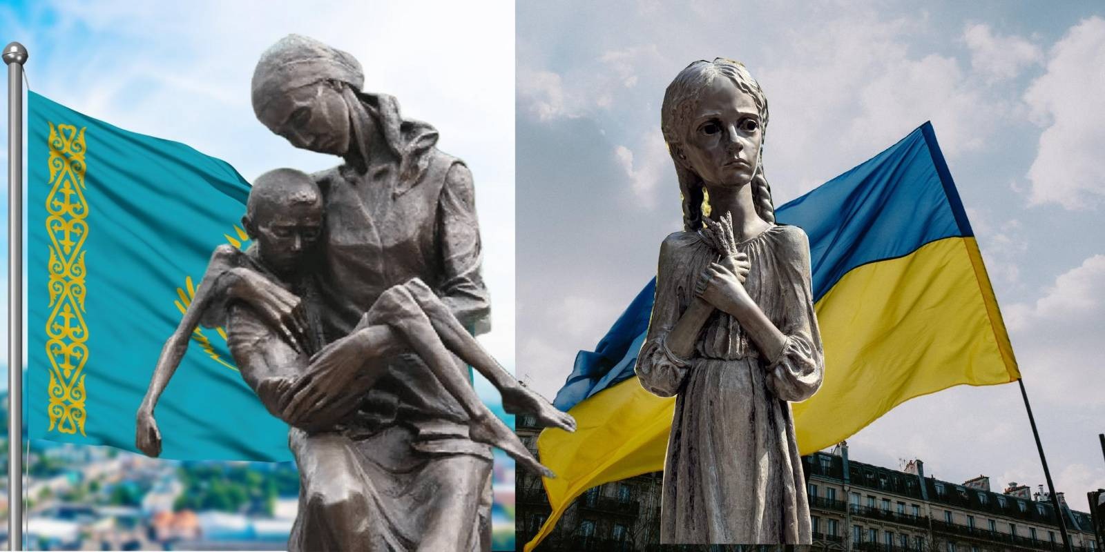 Denkmäler in Kasachstan und der Ukraine